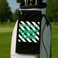 Funny Christmas Pretend Im A Candy Cane Golf Towel thumb 2
