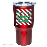 Funny Christmas Pretend Im A Candy Cane Tumbler thumb 0