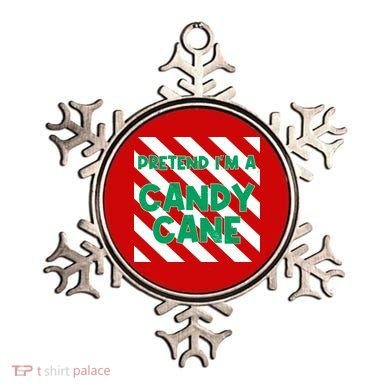Funny Christmas Pretend Im A Candy Cane Ornament