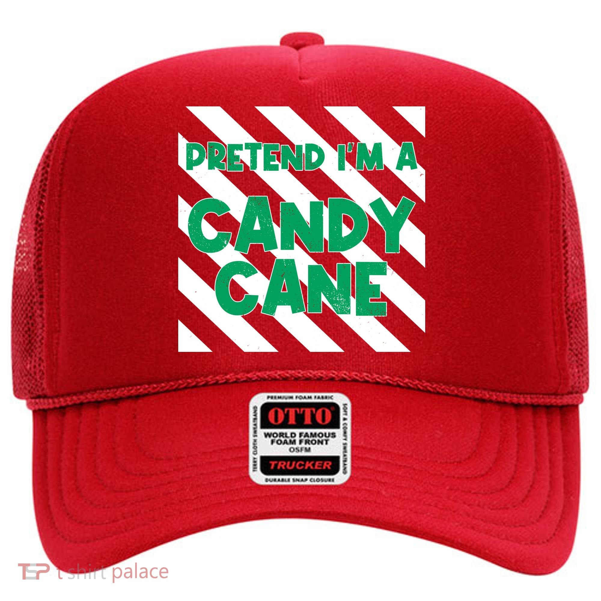 Funny Christmas Pretend Im A Candy Cane Hat