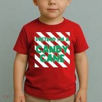Funny Christmas Pretend Im A Candy Cane Toddler T-Shirt thumb 2
