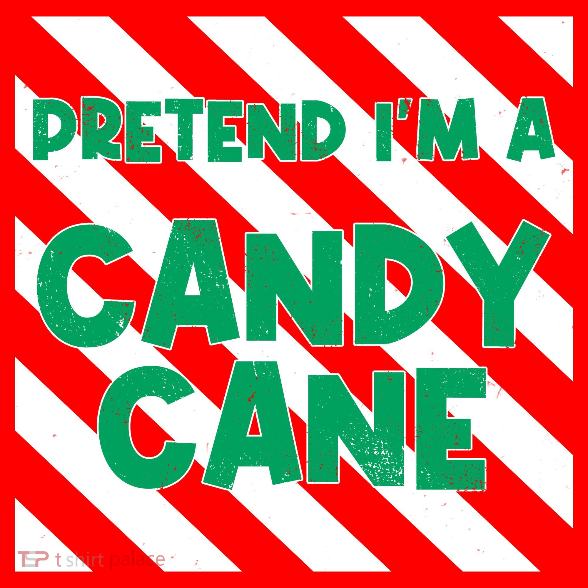 Funny Christmas Pretend Im A Candy Cane Kids Hoodie
