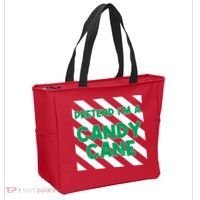 Funny Christmas Pretend Im A Candy Cane Tote Bag thumb 2