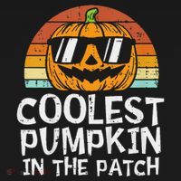 Funny Coolest Pumpkin In The Patch Halloween Bucket Hat thumb 4
