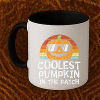 Funny Coolest Pumpkin In The Patch Halloween Coffee Mug thumb 2