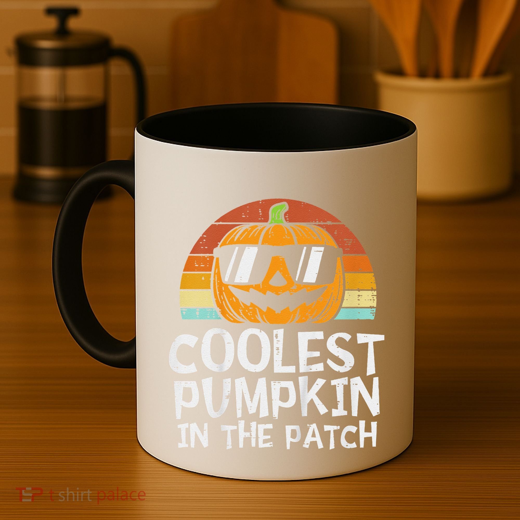 Funny Coolest Pumpkin In The Patch Halloween Coffee Mug