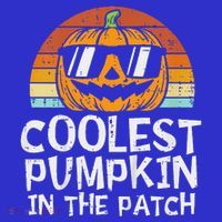 Funny Coolest Pumpkin In The Patch Halloween Apron thumb 3