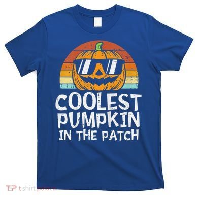 Funny Coolest Pumpkin In The Patch Halloween T-Shirt