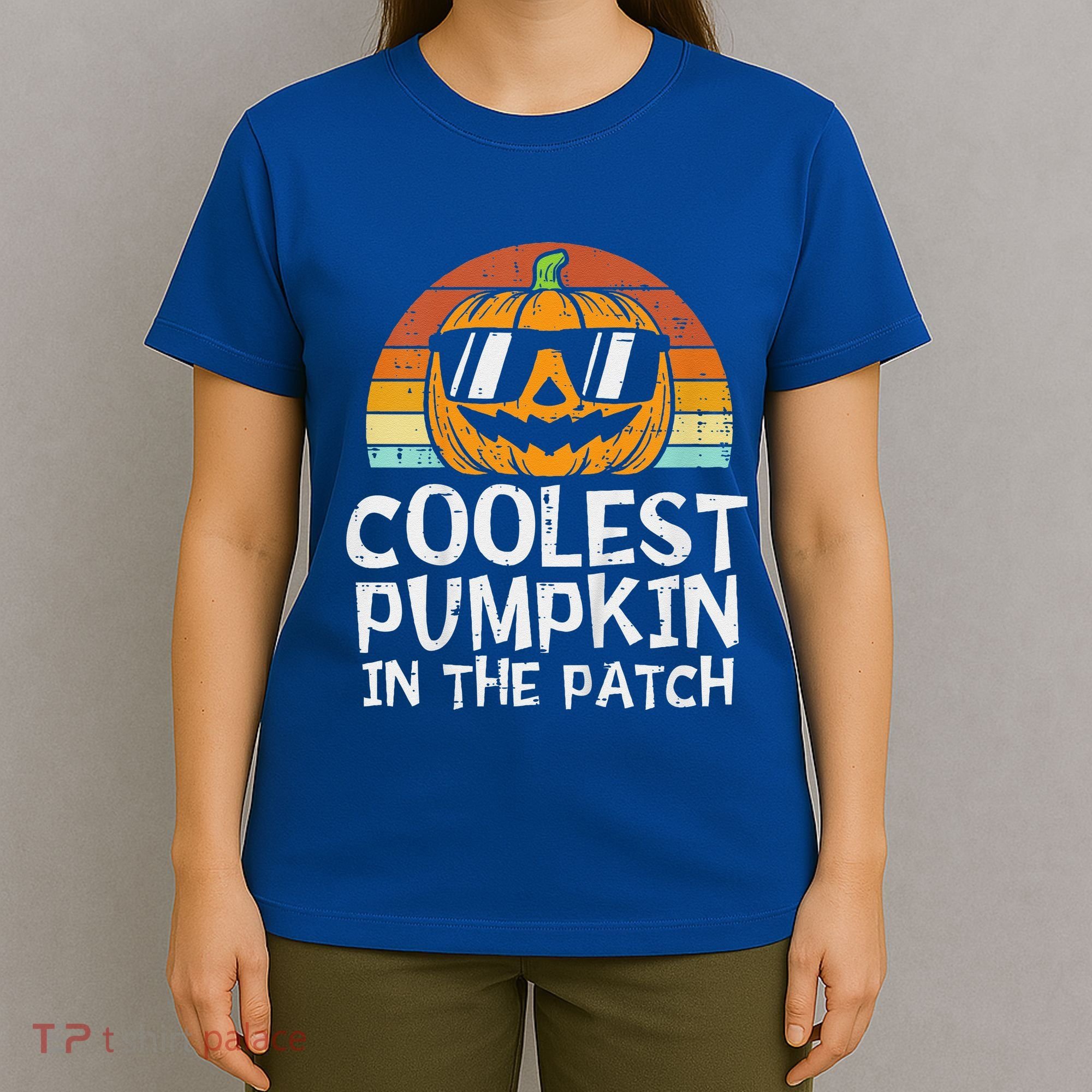 Funny Coolest Pumpkin In The Patch Halloween T-Shirt
