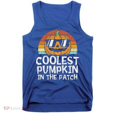 Funny Coolest Pumpkin In The Patch Halloween Tank Top