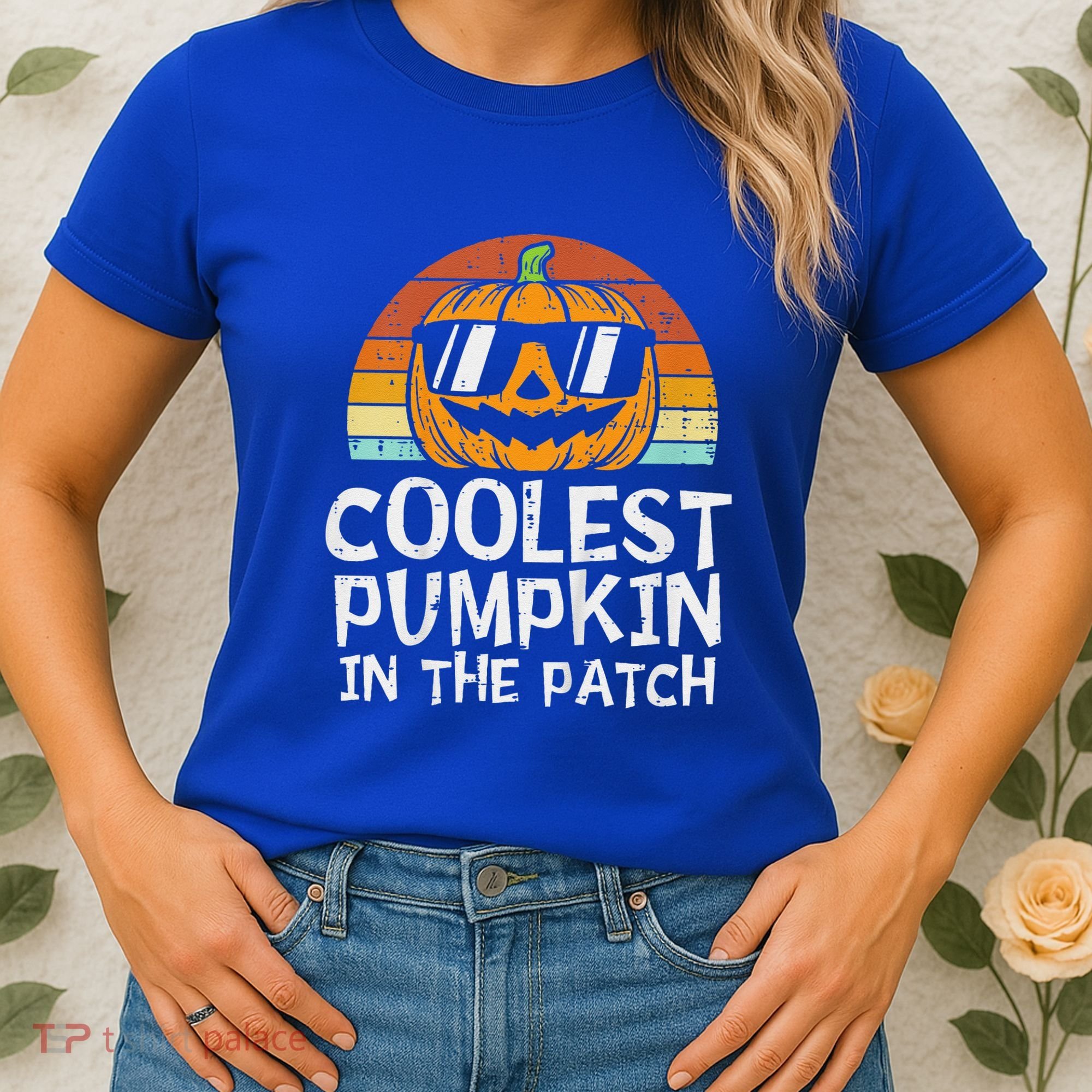 Funny Coolest Pumpkin In The Patch Halloween Women's T-Shirt