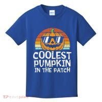 Funny Coolest Pumpkin In The Patch Halloween Kids T-Shirt thumb 0