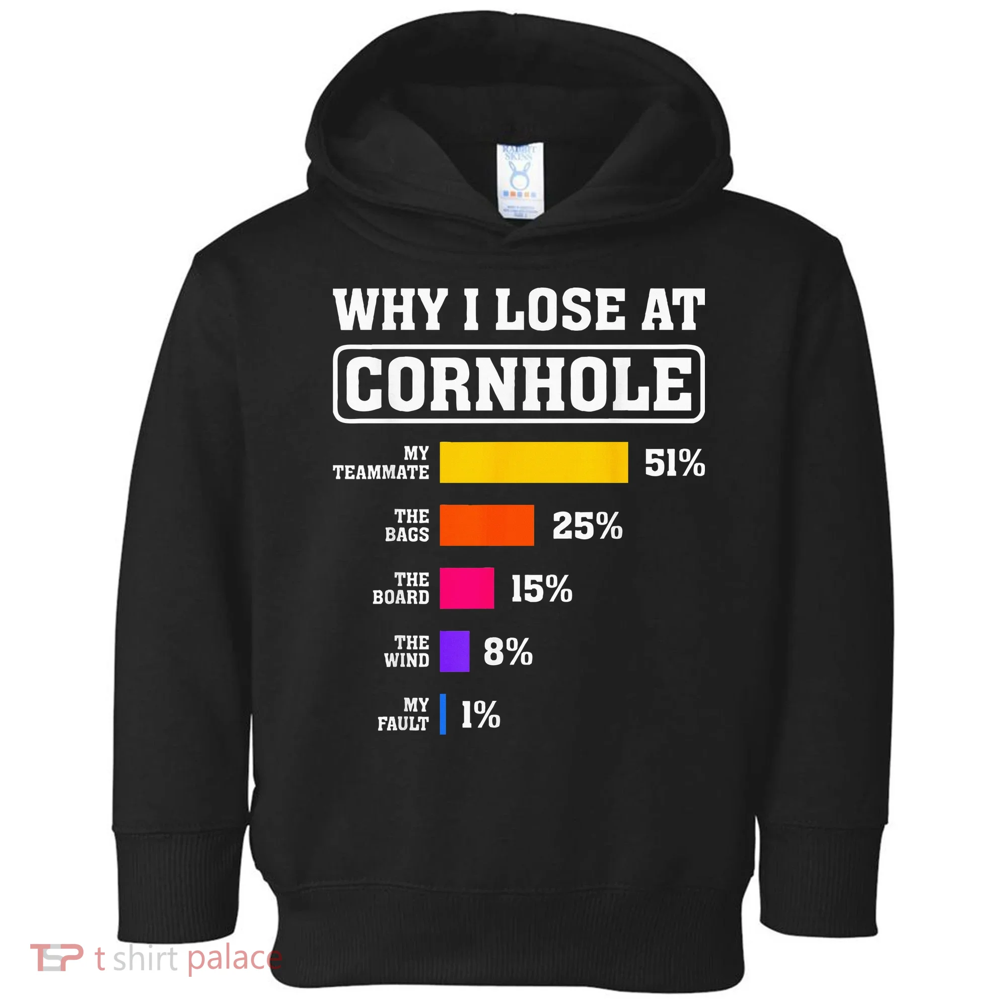 Funny Cornhole Players Why I Lose At Cornhole Toddler Hoodie