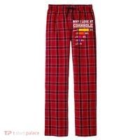Funny Cornhole Players Why I Lose At Cornhole Men's Flannel Plaid Pajama Pants thumb 0