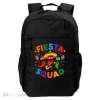 Funny Chili Peppers Fiesta Squad Cinco De Mayo Mexican Backpack thumb 0