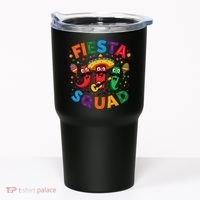 Funny Chili Peppers Fiesta Squad Cinco De Mayo Mexican Tumbler thumb 0