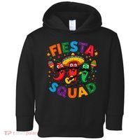 Funny Chili Peppers Fiesta Squad Cinco De Mayo Mexican Toddler Hoodie thumb 0