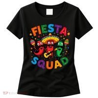 Funny Chili Peppers Fiesta Squad Cinco De Mayo Mexican Women's T-Shirt thumb 0