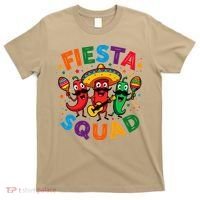 Funny Chili Peppers Fiesta Squad Cinco De Mayo Mexican T-Shirt thumb 0