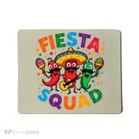 Funny Chili Peppers Fiesta Squad Cinco De Mayo Mexican Mousepad thumb 0