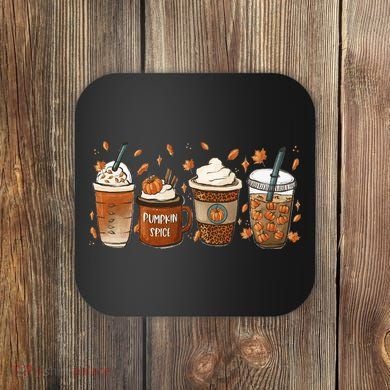 Fall Coffee Pumpkin Spice Lover Coaster