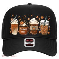 Fall Coffee Pumpkin Spice Lover Hat thumb 0