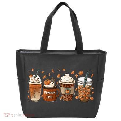 Fall Coffee Pumpkin Spice Lover Tote Bag