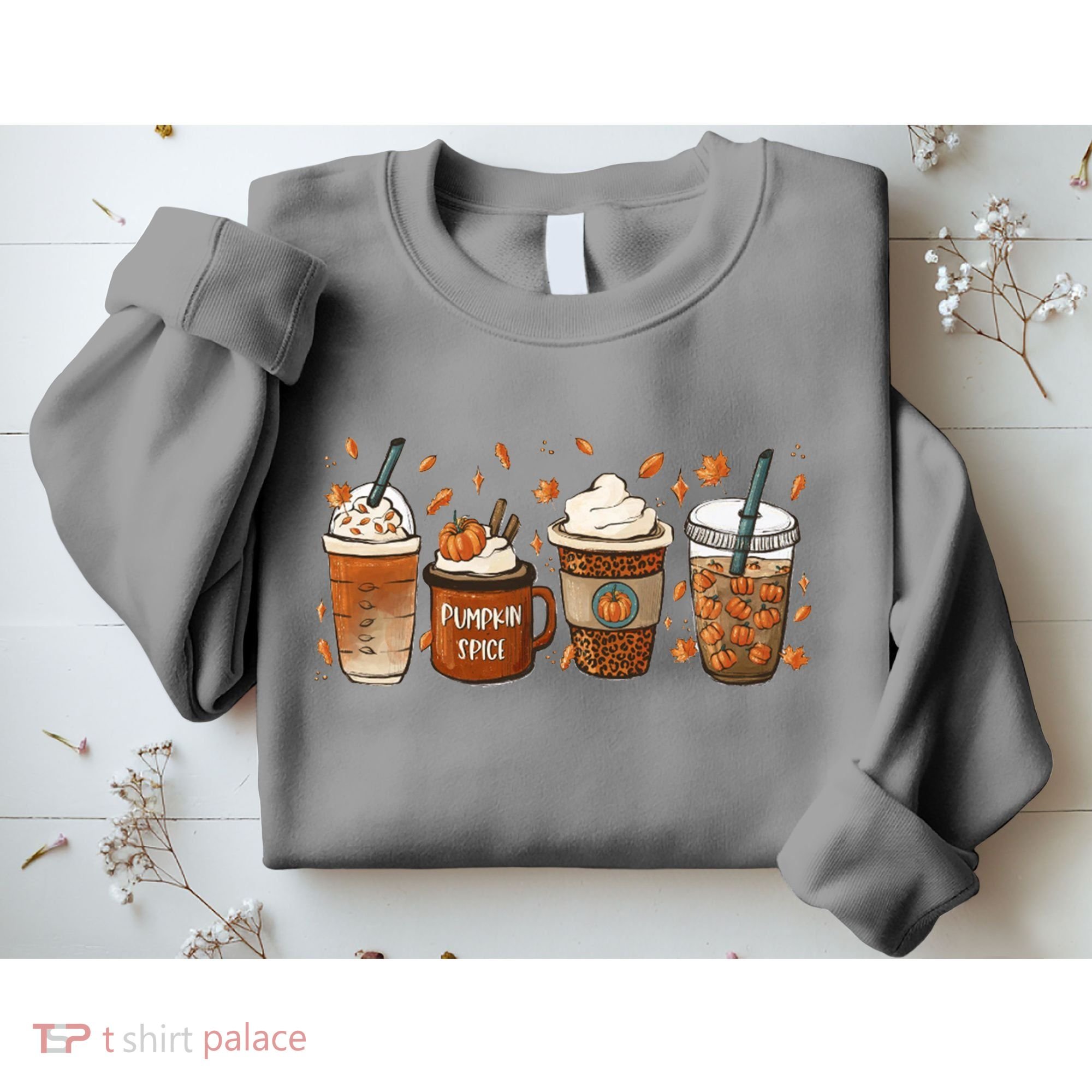 Fall Coffee Pumpkin Spice Lover Sweatshirt