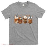 Fall Coffee Pumpkin Spice Lover T-Shirt thumb 0