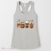 Fall Coffee Pumpkin Spice Lover Women's Tank Top thumb 0