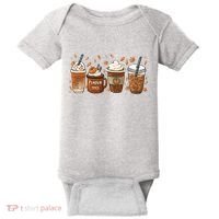 Fall Coffee Pumpkin Spice Lover Baby Bodysuit thumb 0