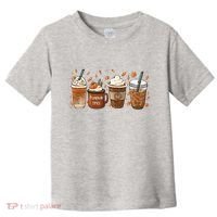 Fall Coffee Pumpkin Spice Lover Toddler T-Shirt thumb 0