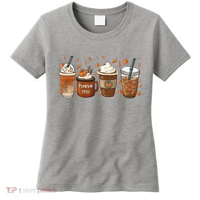Fall Coffee Pumpkin Spice Lover Women's T-Shirt