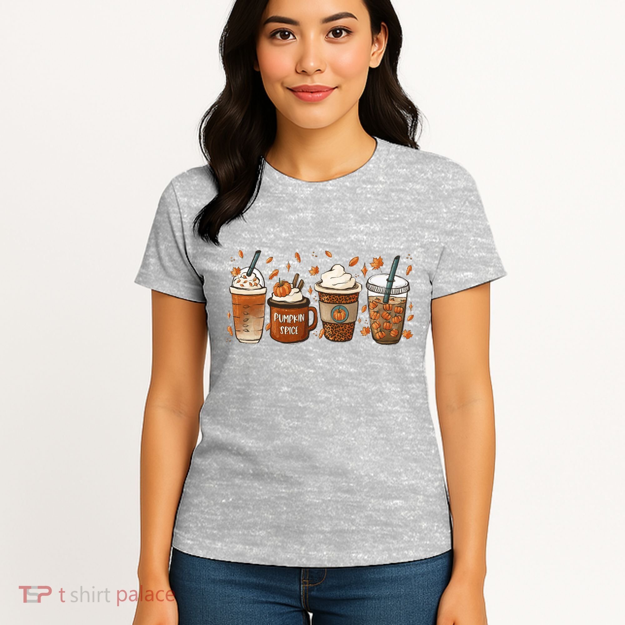 Fall Coffee Pumpkin Spice Lover Women's T-Shirt