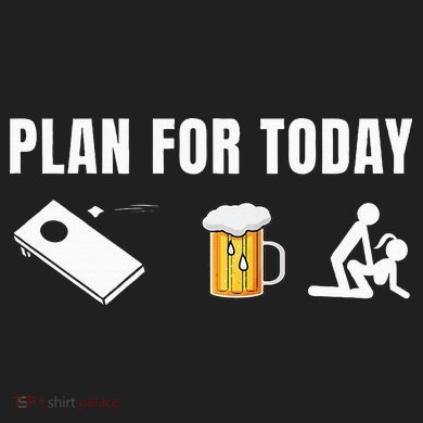 Funny Cornhole Plan For Today Beer Cornhole Kids Long Sleeve Plaid Pajama Set