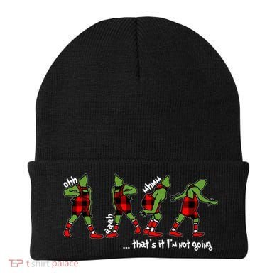 Funny Christmas Quotes ThatS It IM Not Going Gift Beanie
