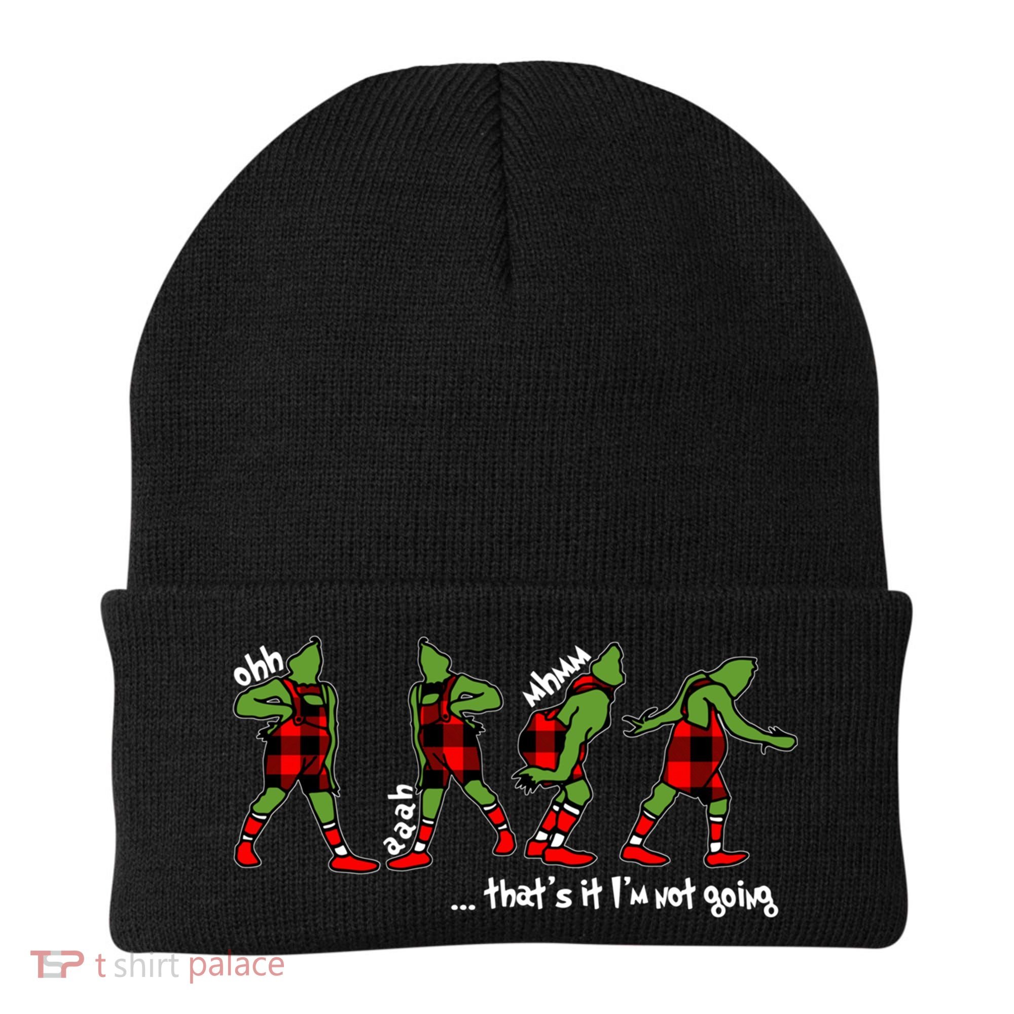 Funny Christmas Quotes ThatS It IM Not Going Gift Beanie