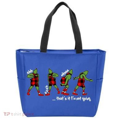 Funny Christmas Quotes ThatS It IM Not Going Gift Tote Bag