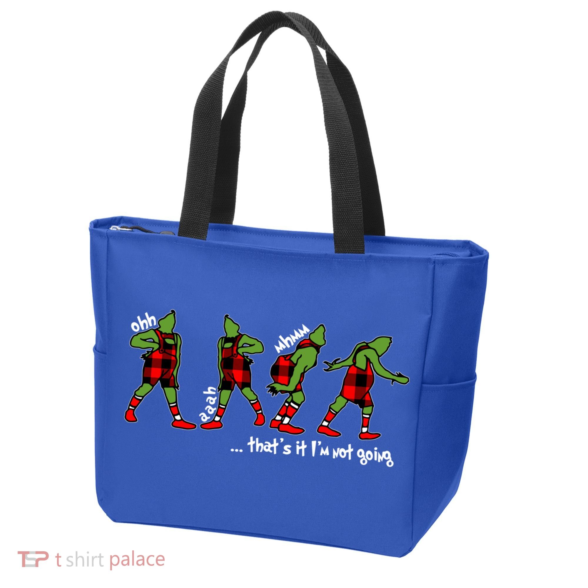 Funny Christmas Quotes ThatS It IM Not Going Gift Tote Bag