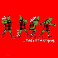 Funny Christmas Quotes ThatS It IM Not Going Gift Santa Hat thumb 1