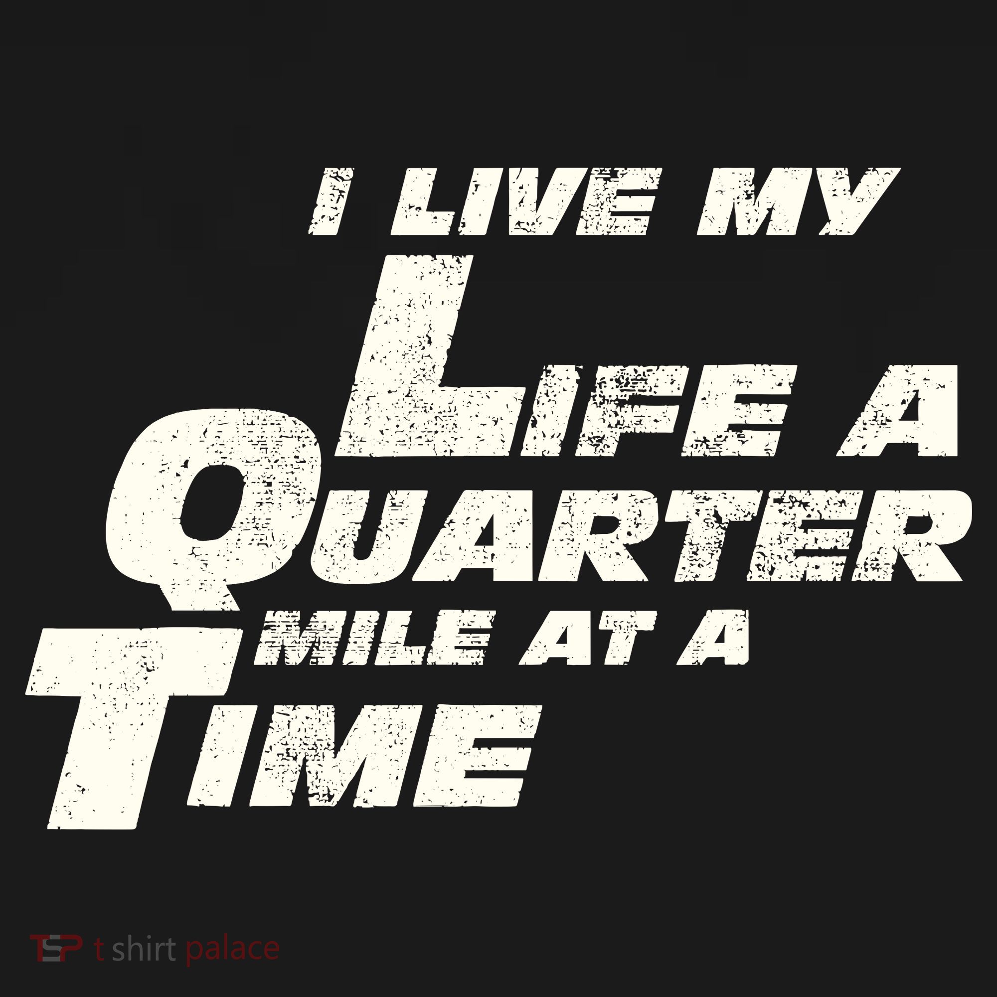 Fast Car Quote I Live My Life A Quarter Mile At A Time Gift Women's Hoodie