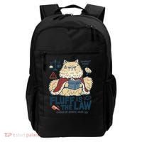 Fluffy Cat Queen Of Static Hair Gift Backpack thumb 0