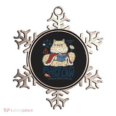 Fluffy Cat Queen Of Static Hair Gift Ornament