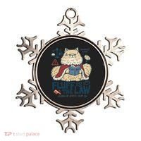 Fluffy Cat Queen Of Static Hair Gift Ornament thumb 0