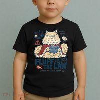 Fluffy Cat Queen Of Static Hair Gift Toddler T-Shirt thumb 2