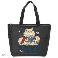 Fluffy Cat Queen Of Static Hair Gift Tote Bag thumb 0