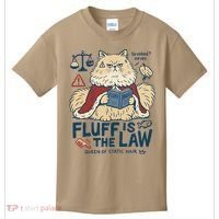 Fluffy Cat Queen Of Static Hair Gift Kids T-Shirt thumb 0
