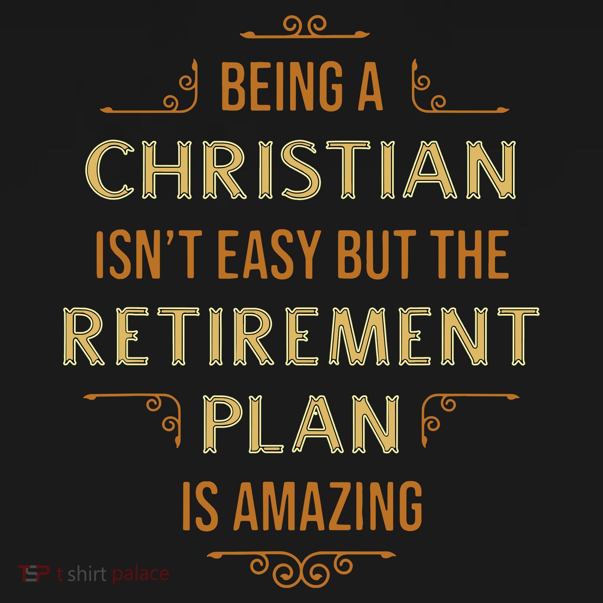 Funny Christian Quote Being A Christian Isn't Easy Sweatshirt