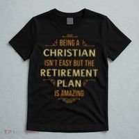 Funny Christian Quote Being A Christian Isn't Easy T-Shirt thumb 5
