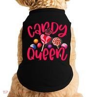 Funny Candy Queen For Lollipop Lover Sweet Tooth Wo Doggie Tank thumb 0